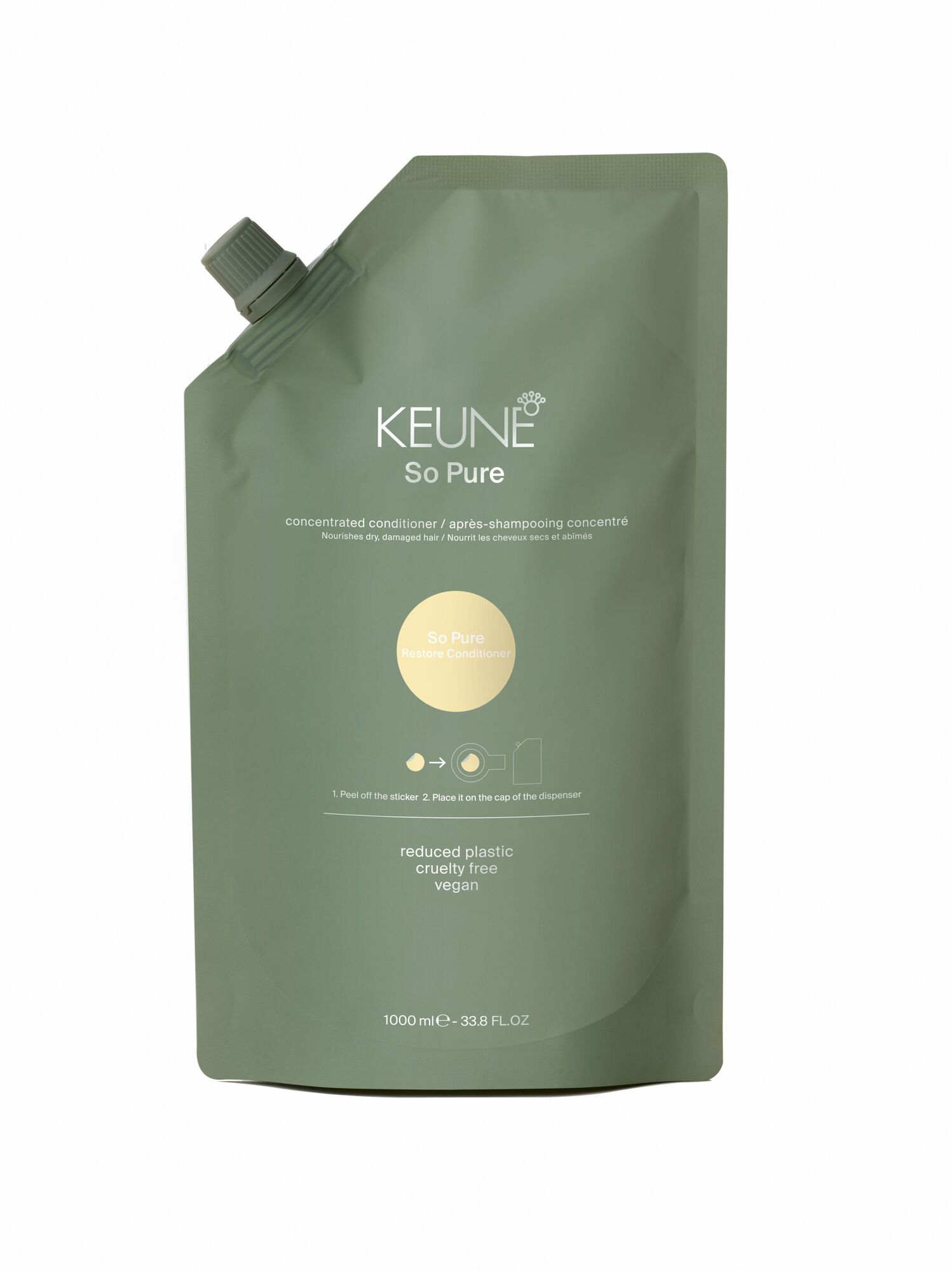 Après-shampooing riche en nutriments pour cheveux sains - So Pure Restore Conditioner